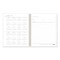 Blue Sky 11 in. x 8.5 in. 12-Month (Jan-Dec 2026) Life Note-It Leah Weekly/Monthly Notes Planner - Gray/Pink/White Cover